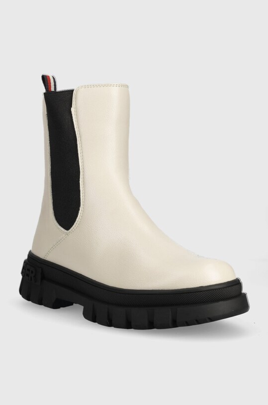 Tommy Hilfiger botki dziecięce T3A5.33058 beżowy AW23