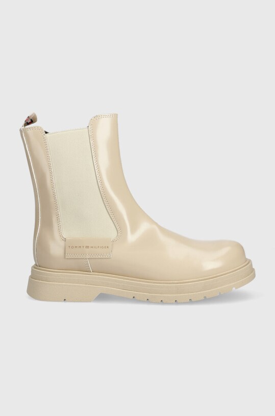 Детские ботинки Tommy Hilfiger синтетический бежевый T4A5.33028.30.34