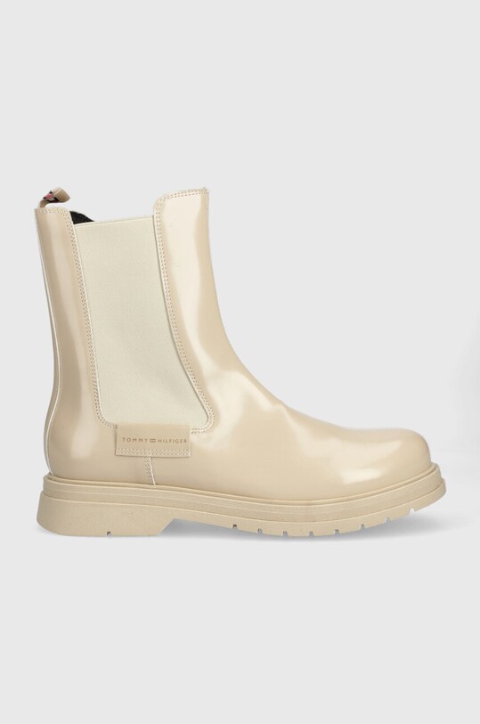 Дитячі черевики Tommy Hilfiger блискавка бежевий T4A5.33028.35.39