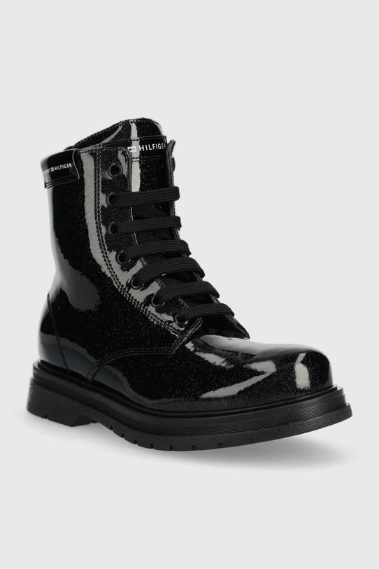 Детские ботинки Tommy Hilfiger T4A5.33032.30.34 чёрный AW23