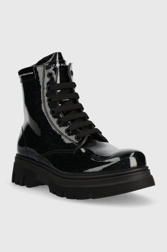 Tommy Hilfiger gyerek bakancs T4A5.33041 fekete AW23