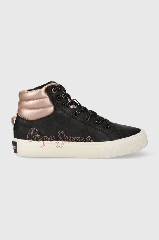 Дитячі кросівки Pepe Jeans висока чорний PGS30595