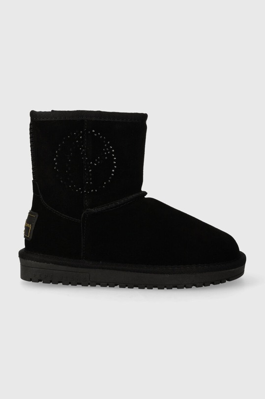 Pepe Jeans cizme de zapada din piele intoarsa izolat negru PGS50191