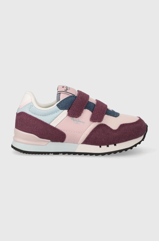 Pepe Jeans sneakersy dziecięce syntetyczny fioletowy PGS30592