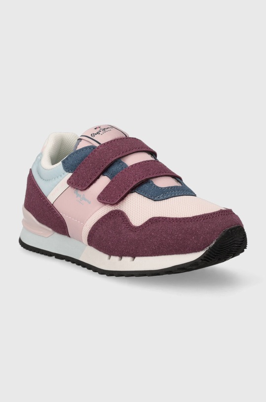Pepe Jeans sneakersy dziecięce PGS30592 fioletowy AW23