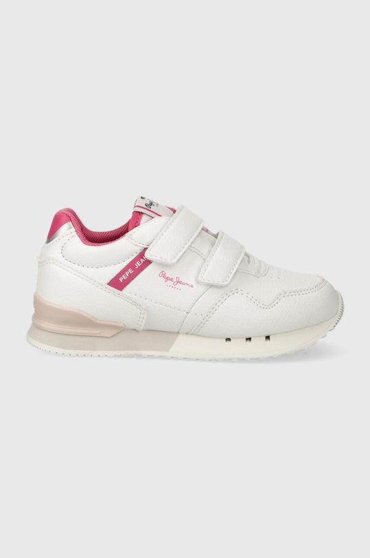 Pepe Jeans sneakers pentru copii mic de statură alb PGS30593