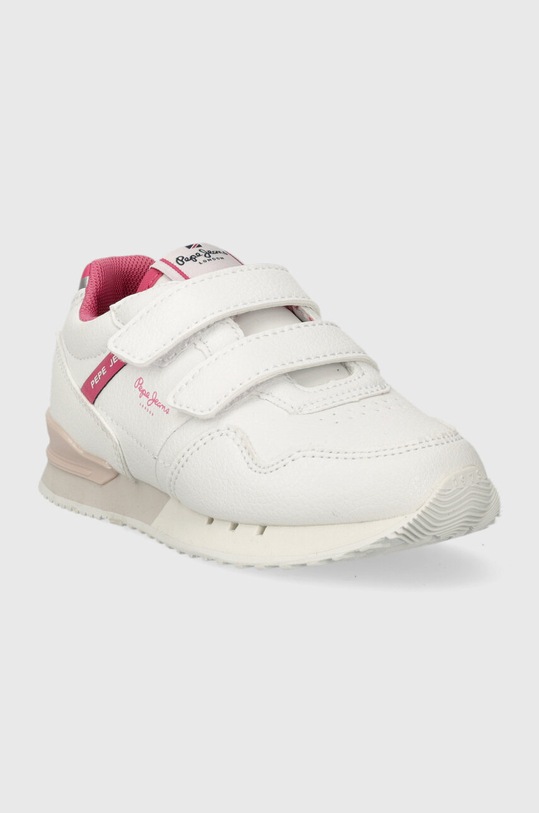 Pepe Jeans sneakers pentru copii PGS30593 alb AW23