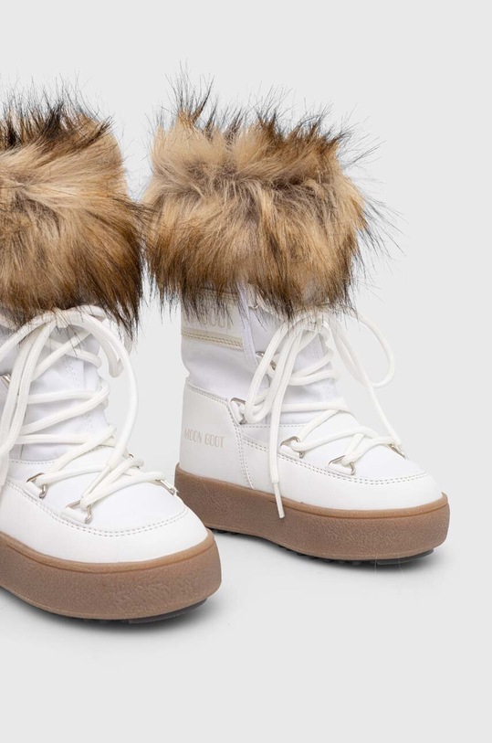 Dječje cipele za snijeg Moon Boot 34300100 MB JTRACK MONACO LOW WP 34300100 bijela AW23