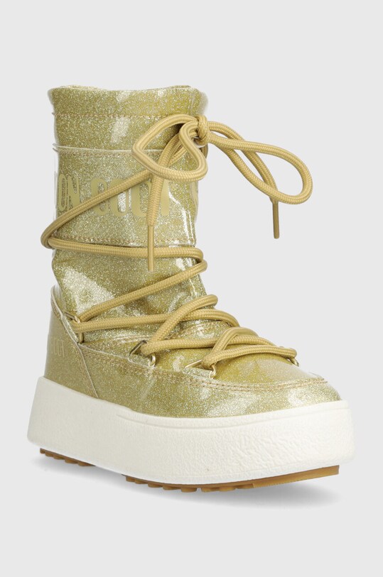 Moon Boot śniegowce dziecięce 34301000 MB JTRACK TUBE GLITTER 34301000 złoty AW23