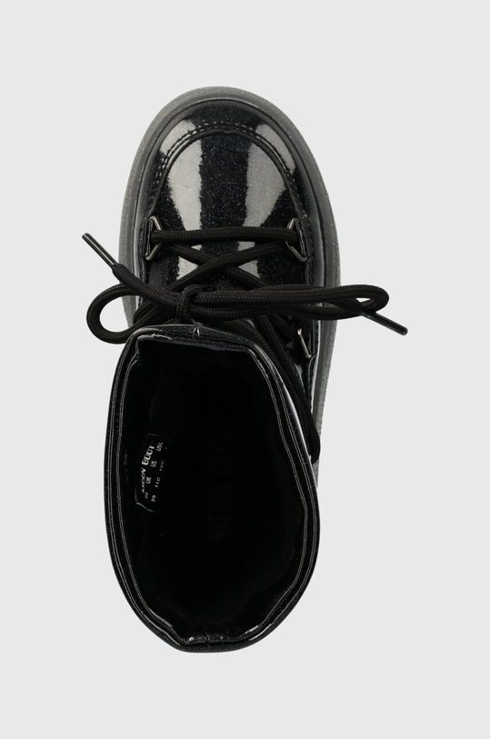 Moon Boot stivali da neve bambini 34301000 MB JTRACK TUBE GLITTER nero 34301000