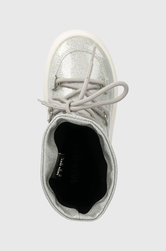 Detské snehule Moon Boot 34301000 MB JTRACK TUBE GLITTER strieborná 34301000