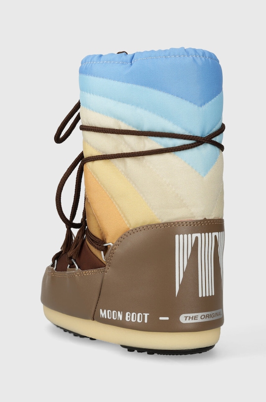 Dziewczynka Moon Boot śniegowce dziecięce 14027700 Moon Boot Icon Rainbow G 14027700.G multicolor