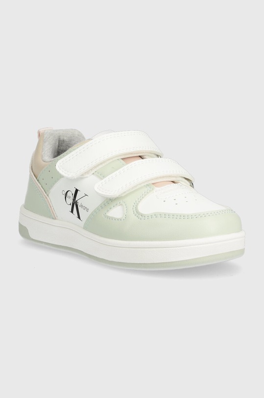 Calvin Klein Jeans sneakersy dziecięce V1A9.80652.20.26 zielony AW23
