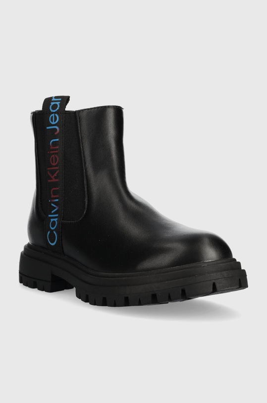 Calvin Klein Jeans sztyblety dziecięce V3A5.80683.35.39 czarny AW23