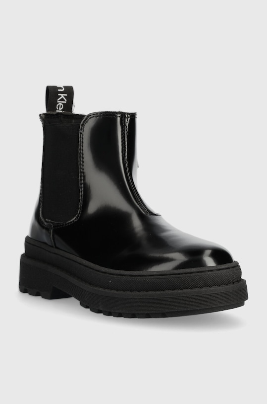 Calvin Klein Jeans sztyblety dziecięce V4A5.80702.28.34 czarny AW23