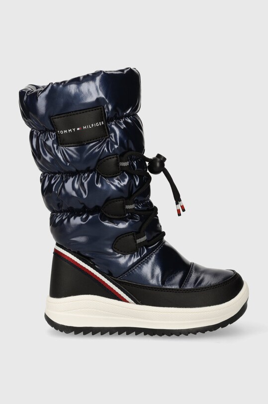 Детские сапоги Tommy Hilfiger с утеплением тёмно-синий T3A6.33069.24.34