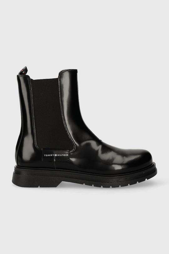 Дитячі черевики Tommy Hilfiger без утеплення чорний T4A5.33028