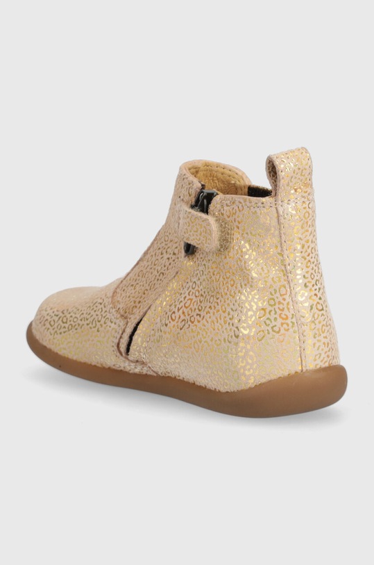 BIMBA Pom D'api stivaletti chelsea in pelle scamosciata bambini P1ADEK0406.24.25 beige