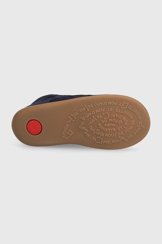 Pom D'api pantofi din piele intoarsa pentru copii P1AKEJ0403.24.25 bleumarin