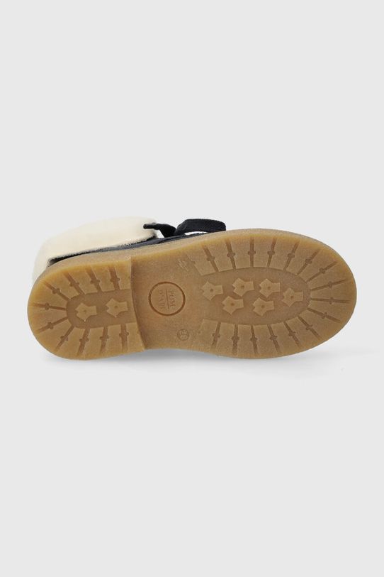 Pom D'api buty zimowe zamszowe dziecięce TRIX FUR G P1DBDF0403.28.30 granatowy