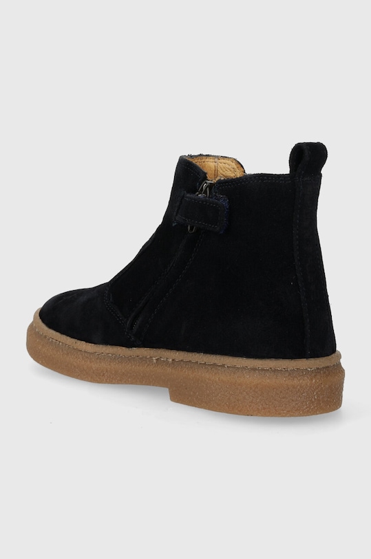 Fete Pom D'api cizme chelsea din piele intoarsa TRIX JOD BRODI P1DDDZ0404.28.30 bleumarin