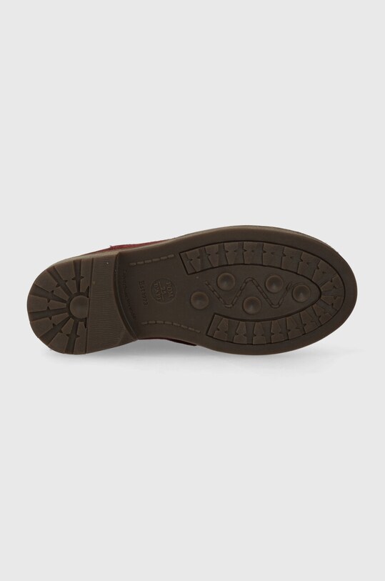 Pom D'api cizme din piele intoarsa pentru copii SISTER LOVE P1ECDZ0401.24.27 burgundia