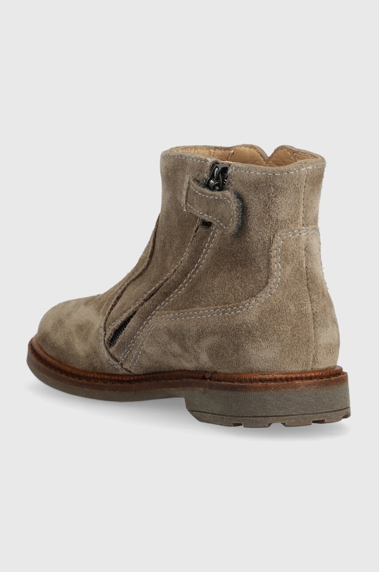 BIMBA Pom D'api stivaletti in pelle scamosciata bambino/a SISTER LOVE P1ECDZ0403.24.27 grigio