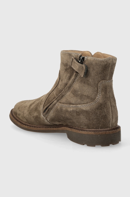 Κοριτσίστικα Παιδικές μπότες σουέτ Pom D'api SISTER LOVE P1ECDZ0403.31.34 γκρί