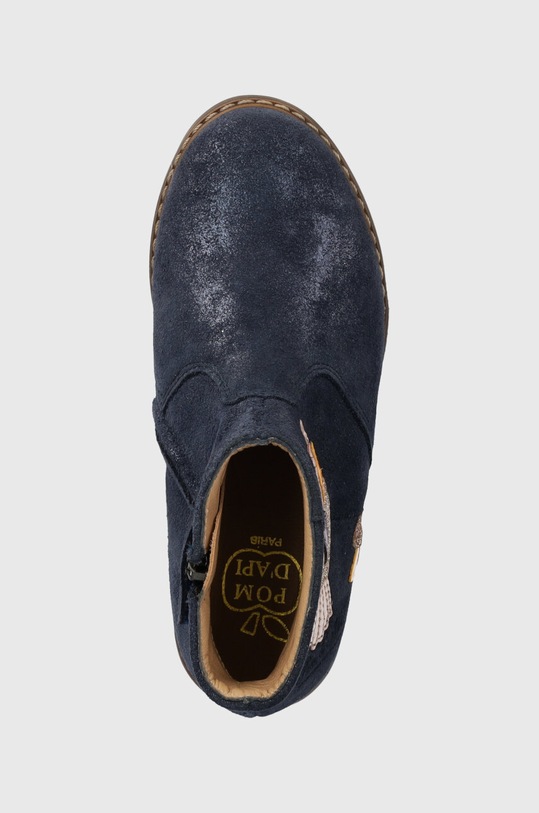 Pom D'api cizme din piele intoarsa pentru copii CITY COLIBRI bleumarin P1IBDI0402.28.30