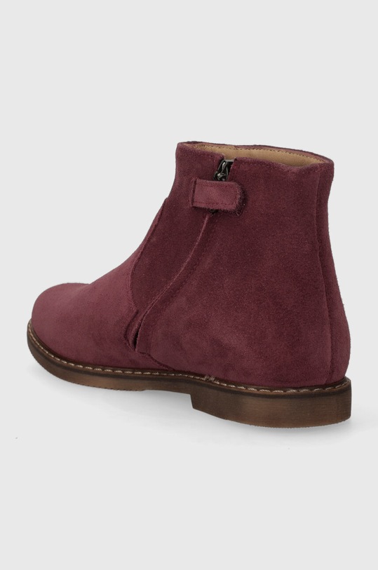 Дівчинка Дитячі замшеві черевики Pom D'api CITY COLIBRI P1IBED0401.31.34 бордо