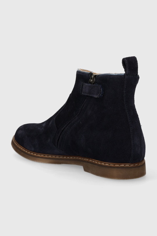 Dziewczynka Pom D'api botki zamszowe dziecięce CITY FLORA P1ICED0402.31.34 granatowy