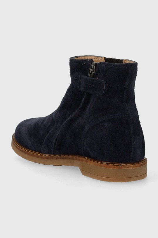 Fete Pom D'api cizme chelsea din piele intoarsa TRIP JODZIP P1JFDZ0405.24.27 bleumarin