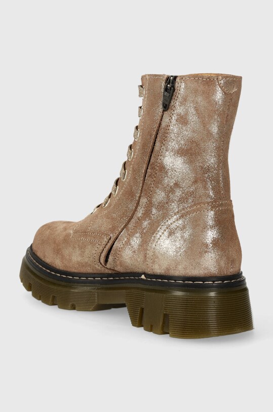 Дівчинка Дитячі шкіряні напівчобітки Pom D'api CLAP RANGER P1NBDF0402.31.34 бежевий