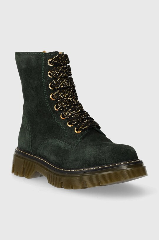 Pom D'api bocanci de piele întoarsă pentru copii CLAP RANGER P1NBDZ0404.27.30 verde AW23