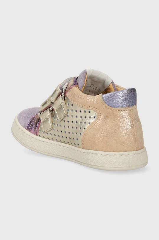DÍVKA Kožené sneakers boty Pom D'api P1PGBD0403.19.23 růžová