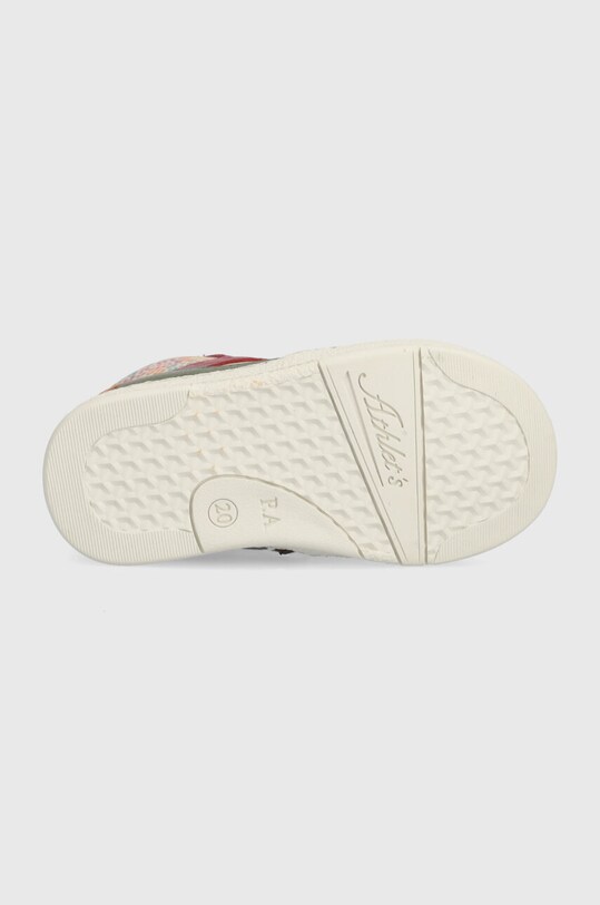 Детские кожаные полуботинки Pom D'api MOUSSE BUMP P1PIBK0403.19.23 бордо