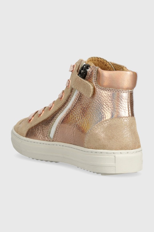 Fete Pom D'api tenisi de piele pentru copii SWAG ZIP LACE P1QBFC0402.28.30 roz