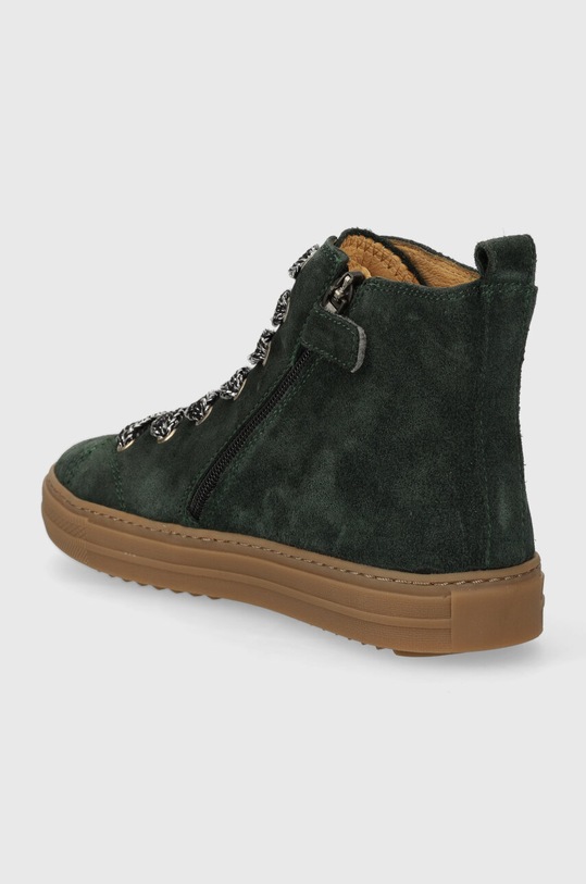 Dziewczynka Pom D'api trampki zamszowe dziecięce SWAG TENDER P1QFDZ0403.31.34 zielony