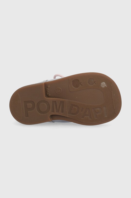 Pom D'api półbuty skórzane dziecięce NIOUPI NEW MEX P1ZCEV0402 fioletowy