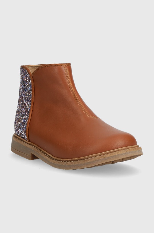 Pom D'api botki dziecięce RETRO BACK P1ZGBQ0401.28.30 brązowy AW23