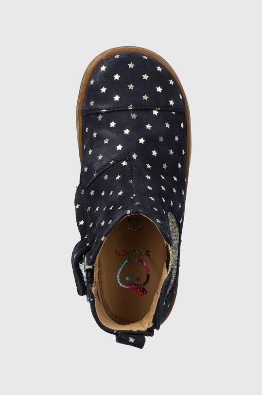 Detské semišové topánky chelsea Shoo Pom tmavomodrá P4ACDJ0402.26.27