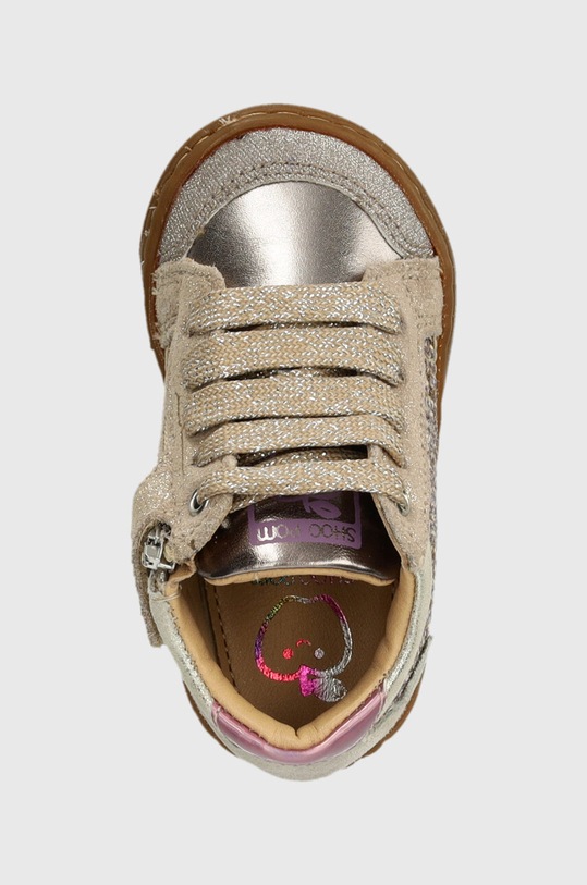 Shoo Pom półbuty dziecięce złoty P4AKBP0405