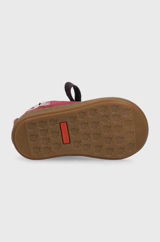 Shoo Pom pantofi copii P4ASAP0401 burgundia