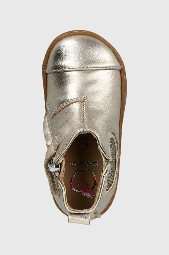 Shoo Pom cizme de piele bej P4ATBT0404