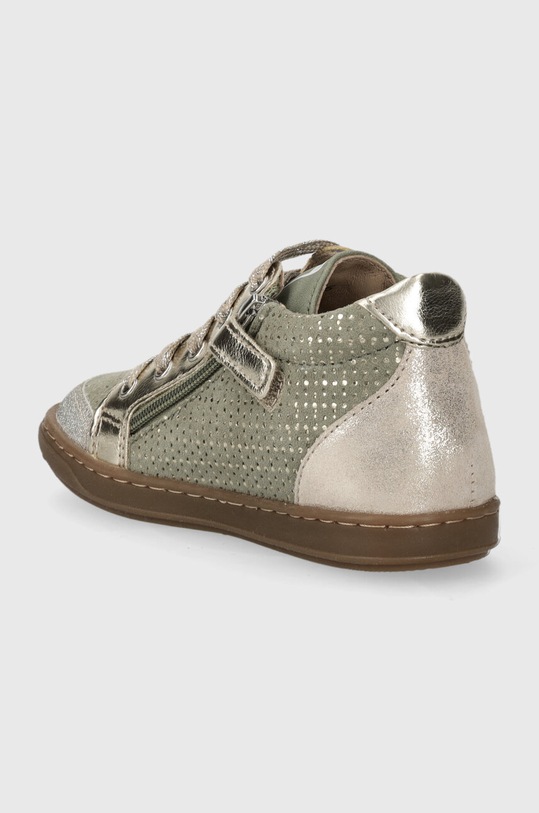 Dziewczynka Shoo Pom półbuty skórzane dziecięce P4BGAW0407 zielony