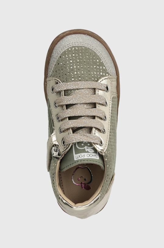 Shoo Pom półbuty skórzane dziecięce zielony P4BGAW0407