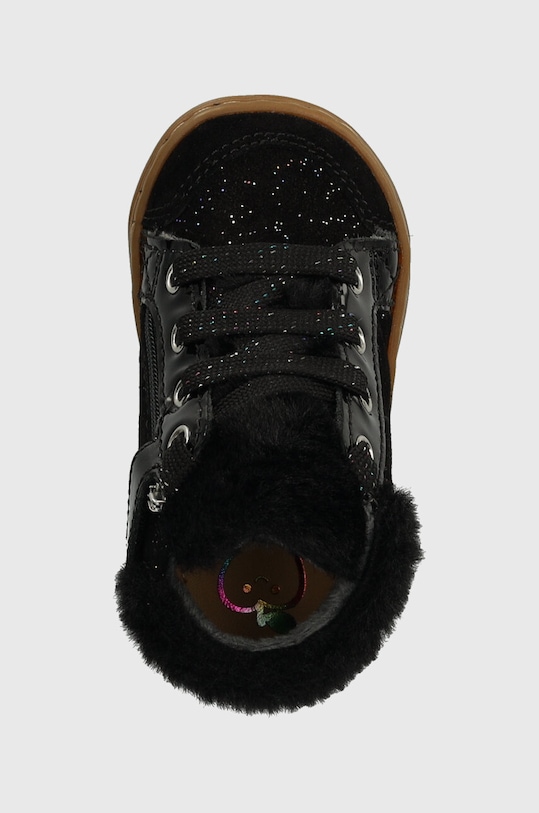 Shoo Pom botki skórzane dziecięce czarny P4BIDQ0403
