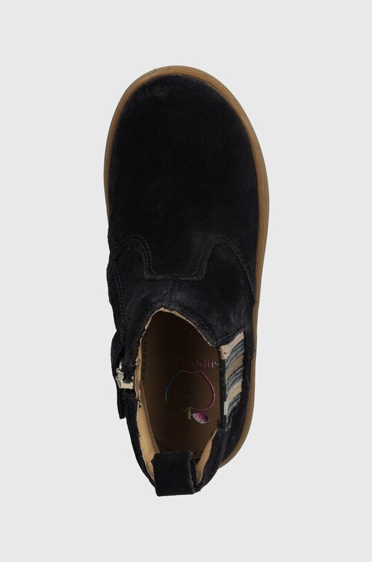 Shoo Pom cizme chelsea din piele intoarsa bleumarin P4KNDW0401.25.27