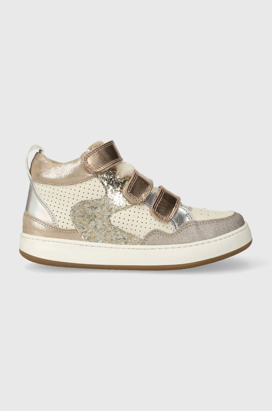 Shoo Pom scarpe da ginnastica per bambini finta pelle fiore beige P4LCBY0401.28.34