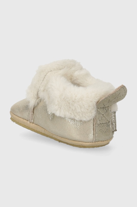 Shoo Pom buty zamszowe niemowlęce beżowy P4NCEY0401.18.22